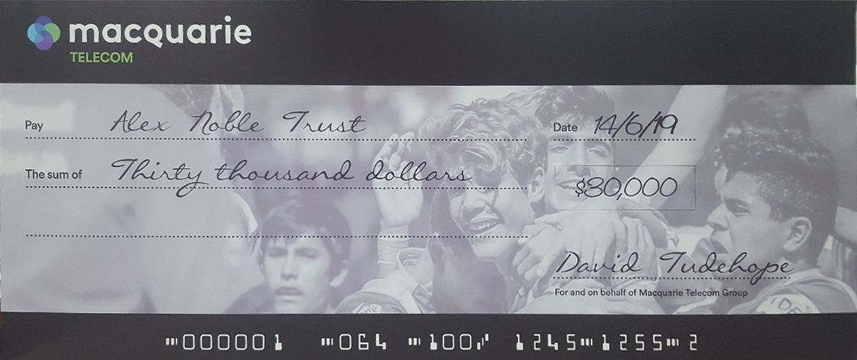 Giant Rigid Novelty Cheque - Novelty Cheques Direct