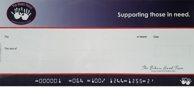 Custom Printed Re-Usable Novelty Cheque