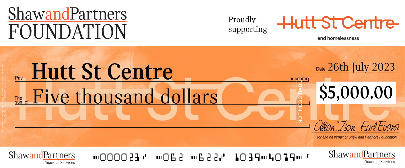 Giant Rigid Novelty Cheque - Novelty BIG Cheques